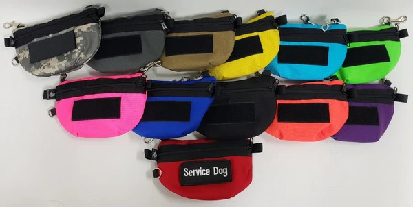 Service Dog Clip-on Small Bag W/ Patch 6 Service Dog Clip-on Small Bag W/ Patch - Image 6