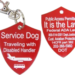 Premium Service Dog Travel Kit + 2 Identification Cards + Travel Tag + Service Dog Pouch + Free Digital Copy -Puppy`s Store 707762 8 full 61363.1638911356