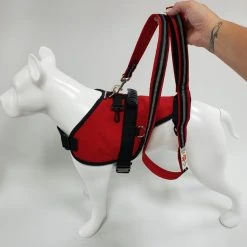 Service Dog Reflective Built-In Poop Bag Leash - 13 Color Variety -Puppy`s Store 707763 3 full 78540.1638911514