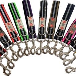 Service Dog Reflective Pull Tab Leash - 13 Color Variety -Puppy`s Store 707766 30 full 18309.1638911533
