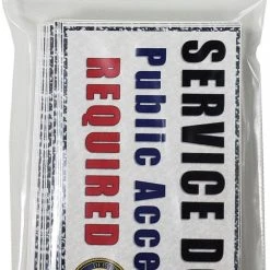 Service Dog ADA Public Access Required Cards - 25pk -Puppy`s Store 707778 2 full 69278.1638911511