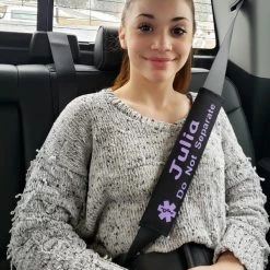 Custom Text Medical Alert Padded Seat Belt Cover 19 Custom Text Medical Alert Padded Seat Belt Cover -Puppy`s Store 707804 8 full 84246.1652717600