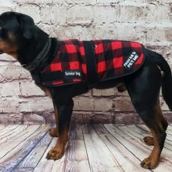 Service Dog Insulated Fleece Vest -Puppy`s Store 707854 62 full 30897.1648468999