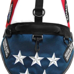 Patriotic Service Dog Vest With Handle -Puppy`s Store 707875 2 full 63503.1650278819
