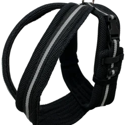 Padded Easy Walk Harness No Pull Dog Vest- Black Reflective Spacer Mesh -Puppy`s Store 707900 6 full 01985.1638911519