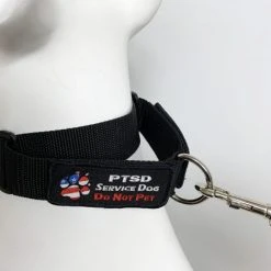 Service Dog No Slip Martingale Patch Collar -Puppy`s Store 707904 3 full 43254.1638911513