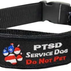 Service Dog No Slip Martingale Patch Collar -Puppy`s Store 707904 6 full 92992.1638911518