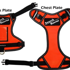 Search & Rescue Reflective Padded Tracking Harness -Puppy`s Store 757544 7 full 87659.1638911516
