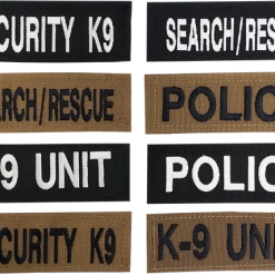 CaliberDog 2x6 Embroidered ID Patch