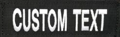 CaliberDog 2x6 Embroidered ID Patch - Custom Text -Puppy`s Store 763067 6 full 02801.1638911480