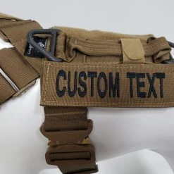 CaliberDog 2x6 Embroidered ID Patch - Custom Text -Puppy`s Store 763067 7 full 14911.1638911482