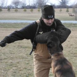 CaliberDog French Linen Hidden Bite Sleeve -Puppy`s Store 844310 7 full 30413.1638911419