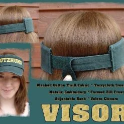 Personalized Embroidered Visor -Puppy`s Store 9010262AD3 17002.1638911360