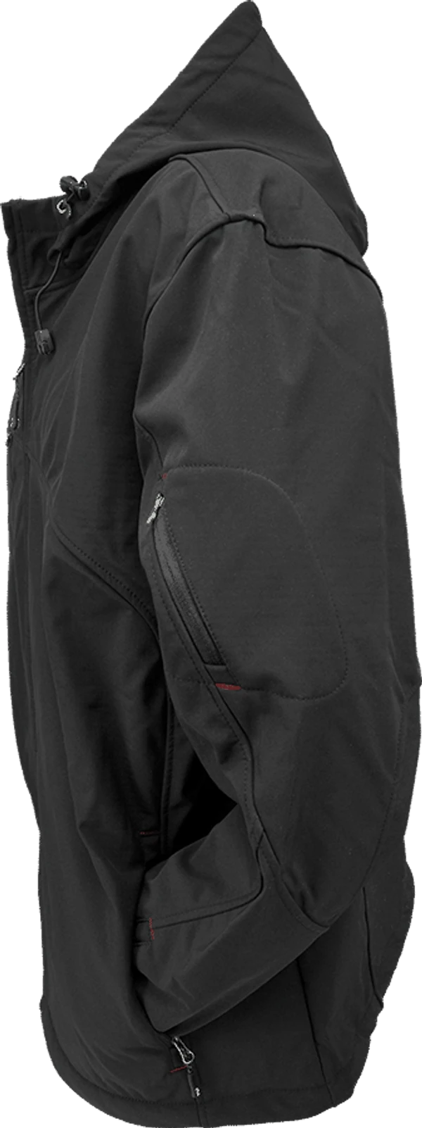 Hooded Soft Shell Jacket - Breed Specific Portrait Outline 6 Hooded Soft Shell Jacket - Breed Specific Portrait Outline - Image 6