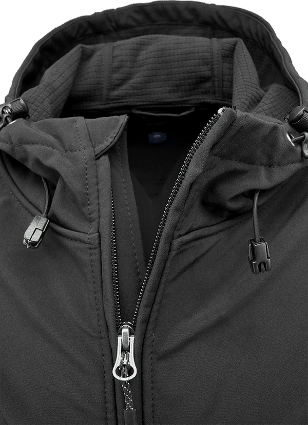 Hooded Soft Shell Jacket - Breed Specific Portrait Outline 8 Hooded Soft Shell Jacket - Breed Specific Portrait Outline - Image 8