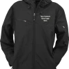 Custom Logo Hooded Softshell Jacket
