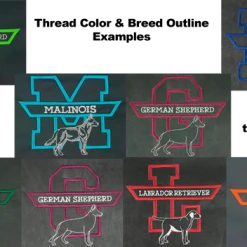 Letterman Hoodie - Breed Specific -Puppy`s Store 935001 Examples Gray full 85734.1638911414