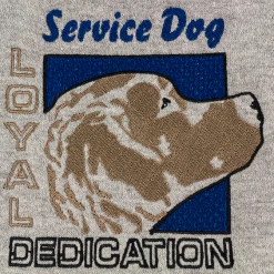 Embroidered Service Dog Hoodies 13 Embroidered Service Dog Hoodies -Puppy`s Store 97010SD 2 full 33328.1638911337