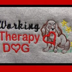 Embroidered Therapy Dog Hoodies 8 Embroidered Therapy Dog Hoodies -Puppy`s Store 98010 86830.1638911380