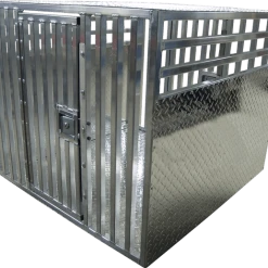 Diamond Tread Aluminum SUV Dog Crate -Puppy`s Store 991008 full 30815.1638911430
