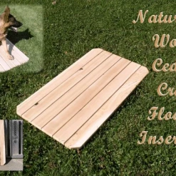 Natural Cedar Crate Floor (for Aluminum Crates) -Puppy`s Store 991010 full 49657.1638911337