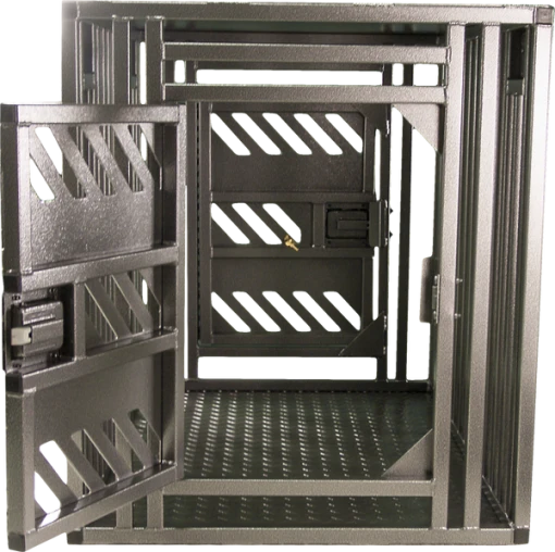 Powder Coated Double Door (Front/Back) Full Vent Dog Crate -Puppy`s Store 991012P 991013P 991014P 11 full 81836.1638911452