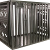Powder Coated Double Door (Front/Back) Full Vent Dog Crate