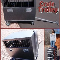 Aluminum Crate Trolley -Puppy`s Store 991040AD3 52960.1638911397