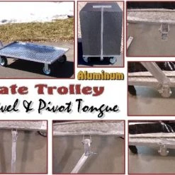 Aluminum Crate Trolley -Puppy`s Store 991040AD4. 45247.1638911401