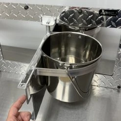 Swinging Double Diner - Dog Drink & Food Bowls For Kennel -Puppy`s Store 991062 52 full 01540.1638911430