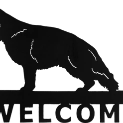 Custom Metal Welcome Sign