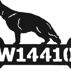 Custom Metal Address Sign -Puppy`s Store 991103 2a full 70152.1638911487