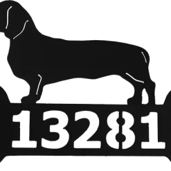 Custom Metal Address Sign