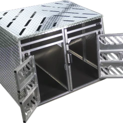 Aluminum 2 Dog Crate -Puppy`s Store 992252 2 full 67801.1638911431
