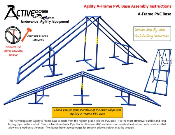 Agility A-Frame PVC Base-Competition Size 14 Agility A-Frame PVC Base-Competition Size - Image 14