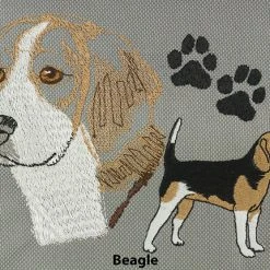 Embroidered Breed Specific Backpack -Puppy`s Store Beagle full 60812.1638911433