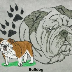Embroidered Breed Specific Backpack -Puppy`s Store Bulldog full 10355.1638911438