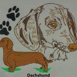 Embroidered Breed Specific Backpack -Puppy`s Store Dachshund full 29685.1638911441