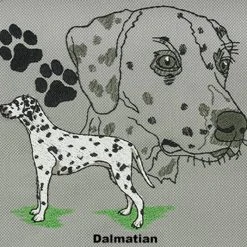 Embroidered Breed Specific Backpack -Puppy`s Store Dalmation full 61690.1638911442