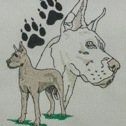 Embroidered Breed Specific Backpack -Puppy`s Store Great20Dane full 59639.1638911429