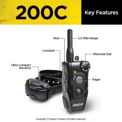 Dogtra 200C Series Remote Training Collar -Puppy`s Store PRODUCT IMG575MAR 20056.1669816820