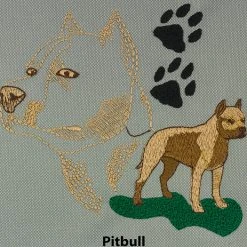 Embroidered Breed Specific Backpack -Puppy`s Store Pitbull full 44329.1638911437