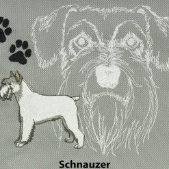 Embroidered Breed Specific Backpack -Puppy`s Store Schnauzer full 13587.1638911427