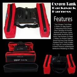 Service Dog Oxygen Carrier Backpack Harness -Puppy`s Store oxygenvest2 full 25528.1638911408